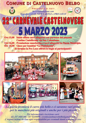 Castelnuovo Belbo | 22° Carnevale Castelnovese
