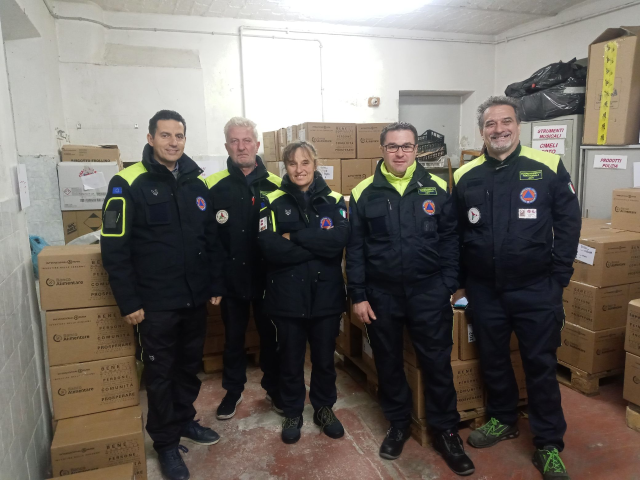 Protezione Civile Castelnuovo Belbo a Nizza per la raccolta Alimentare - 7