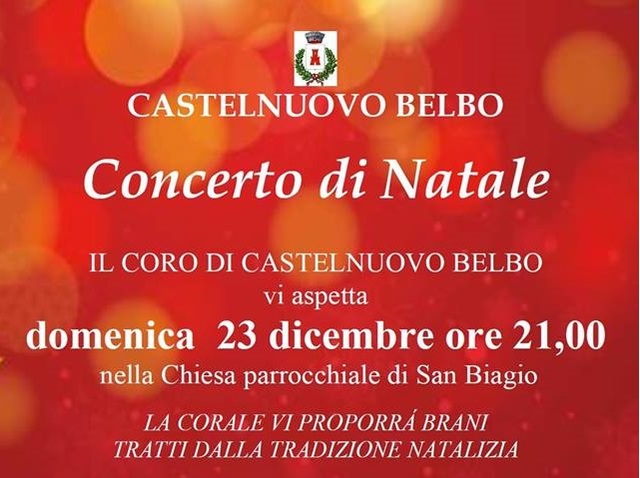 Castelnuovo Belbo | Concerto di Natale