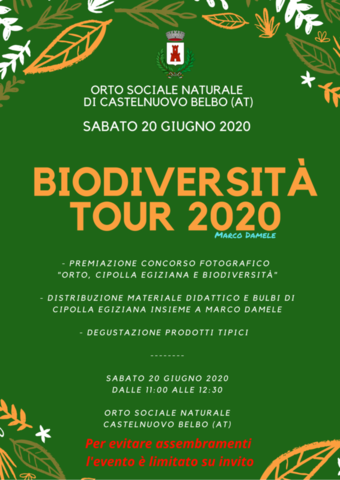 Castelnuovo Belbo | Biodiversità Tour 2020