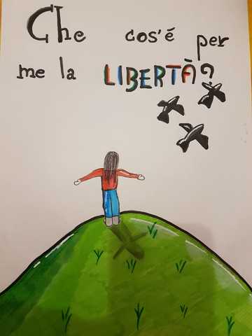 Che cos'è la libertà per me - I lavori degli alunni della scuola primaria di Castelnuovo Belbo in occasione del 25 aprile